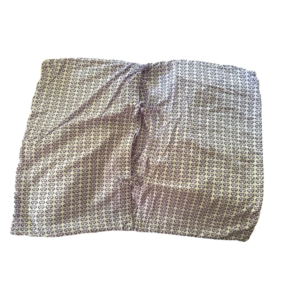Pottery Barn Kids Purple Elephant Quilted Pillow Sham 100% Cotton 20x26 Standard